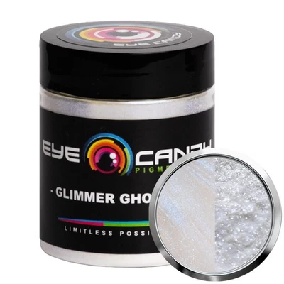 Eye Candy Premium Mica Powder Pigment “glimmer Ghost Blue” (25g) Multipurpose Di