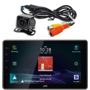 JVC 9" HD Screen HDMI Input Receiver, Wired 720p Back-up Camera W/ Parking Lines - Picture 1 of 3