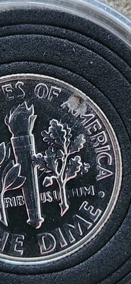 ***RARE*** 1955P Sliver Dime Error Uncirculated - Image 1 of 4