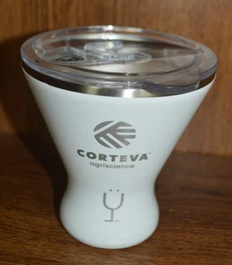 BruMate MargTini 10oz Tumbler White Corteva Agriscience Logo NEW - Picture 1 of 4