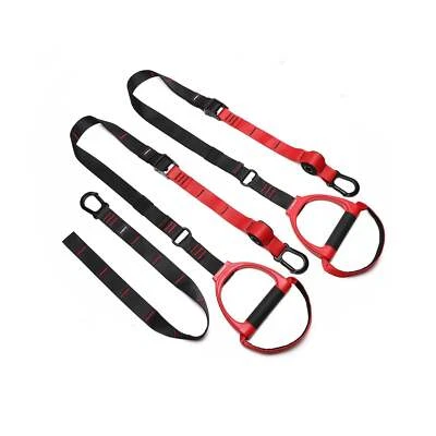 Fitbeast Home Gym Suspension Équipement Sangles de Résistance Système Entraînement Entraînement - Photo 1/4