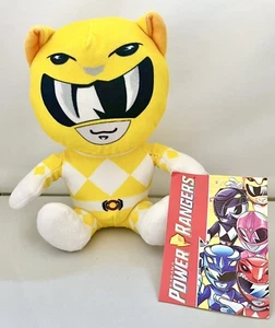 Brand New 7” YELLOW Power Rangers Stuffed Plush Toy Factory - Picture 1 of 4