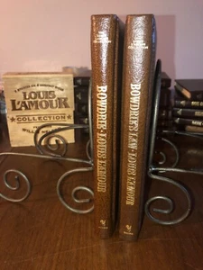 BOWDRIE & LAW 2 Volumes L'Amour Collection GENUINE LEATHER Chick Texas Ranger - Picture 1 of 11