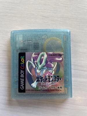Pokemon Crystal Version Pocket Monsters Nintendo Game Boy Color N/Box Works JP - Image 1 of 2