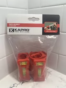 Kapro Model 350 Pipe Level Set - 5 Pieces NEW - Picture 1 of 4