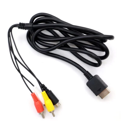 1.8 Meter AV TV S-Video Composite Cable For Sony PlayStation PS2 / PS3 System - Image 1 of 2