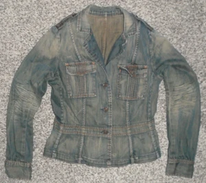 Chaqueta de mezclilla grande 7 For All Mankind by Jerome Dahan para mujer - Imagen 1 de 4
