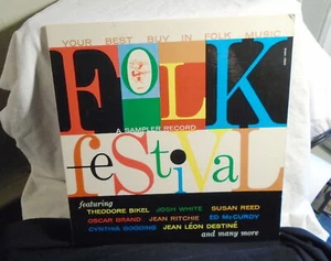 Elektra Folk Festival LP Record Album & Lyrics Booklet 100% Play tested * - Picture 1 of 5