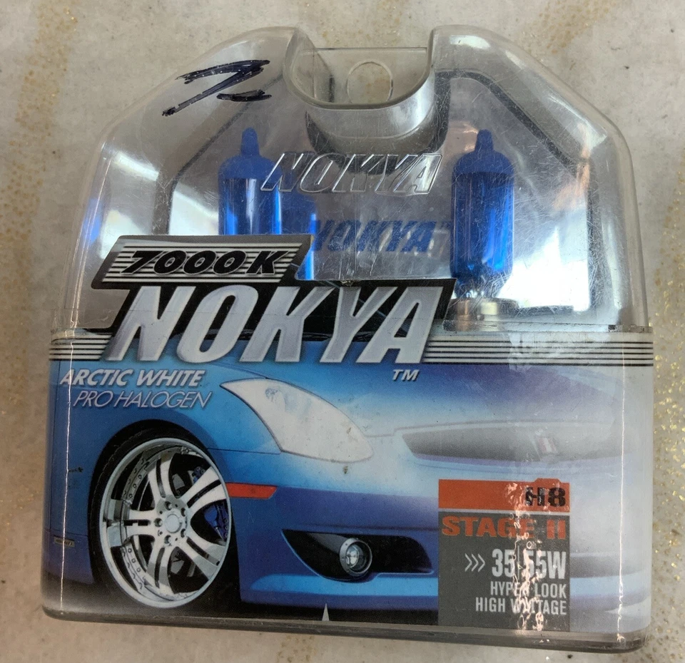 NOKYA 7000K ARCTIC WHITE PRO HALOGEN NOK7223 H8 HEADLIGHT BULB - Image 1 of 4