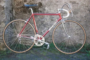 1982 OLMO LA CYCLISSIMA FULL CAMPAGNOLO SUPER RECORD TITANIUM PANTOGRAPHED - Picture 1 of 24