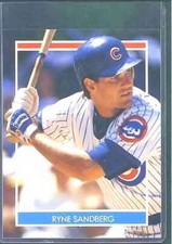 Ryne Sandberg 1990 Hottest 50 Players sticker