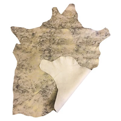 米色皮革隐藏迷彩印花薄内饰材料礼品工艺品织物 — 第 1/4 张图片