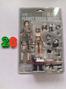 Ou Ying Studio 1/18 Planet Green Valley Kelly 3.75" Girl White Top Action Figure - Picture 1 of 5