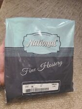 Vintage National Fine Hosiery Size C Neutral Beige 3-Pairs 7777