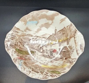 Vintage Quiet day by W H Grindley staffordshire large serving bowl - Picture 1 of 4