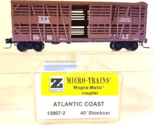 Z MTL 13807-2 40' Atlantic Coast Line ACL Despatch Stock Car NIB - Picture 1 of 1
