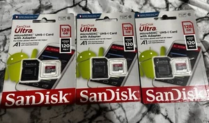 SanDisk Ultra microSdxc Uhs-I Card with Adapter - Picture 1 of 2