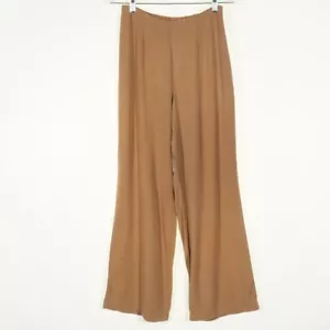 Pantalones Monterey Bay para mujer talla 8 pierna ancha tacto chamise beige cremallera lateral - Imagen 1 de 9