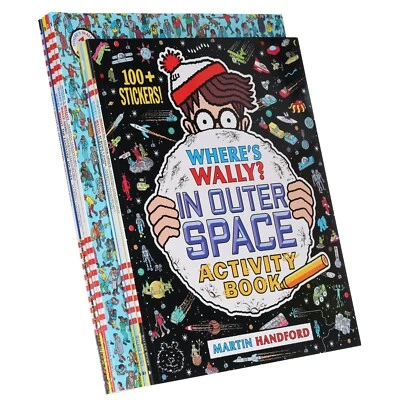 Where's Wally and Activities 8 Books Bag Set By Martin Handford - Ages 5-7 - PB - Image 1 of 4