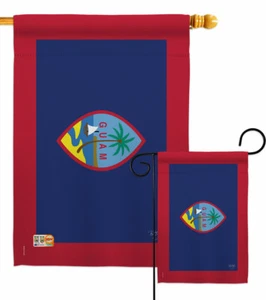 Guam Garden Flag Nationality Regional Decorative Small Gift Yard House Banner - Picture 1 of 17