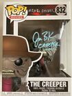Jeepers Creepers Autographed Signed by Jonathon Breck Funko Pop Figure #832 JSA