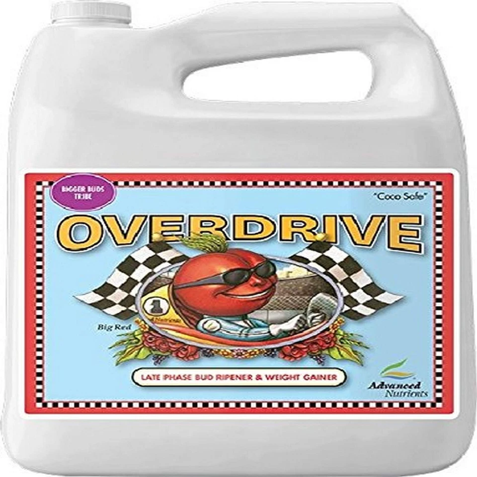 Fertilizante Overdrive Advanced Nutrients GL523750-15 4 litros, marrón/A, paquete... Foto 1 de 1
