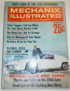 Mechanix Illustrated Magazine McCahill Tests The Europa October 1967 120414R - Picture 1 of 1
