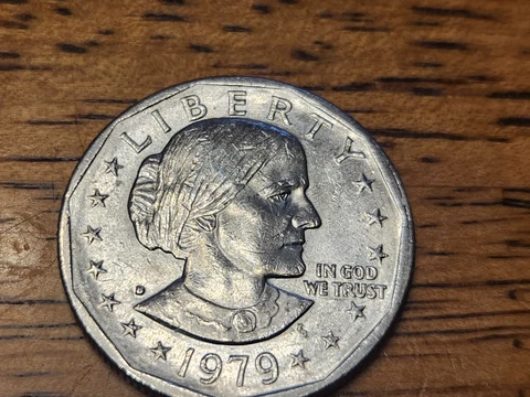 1979-D Susan B Anthony Liberty dollar coin RARE Cover
