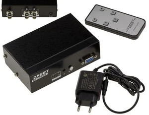 SDI Switch 2 Ports. Compatible With SD-SDI/HD-SDI And 3G-SDI 297MB/s - Picture 1 of 6