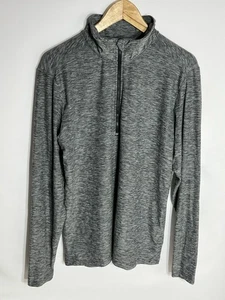 New Balance Running Top Core Long Sleeve 1/2 zip | Men's | Grey | Large - Picture 1 of 11