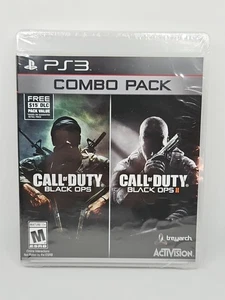 Call of Duty: Black Ops and Black Ops 2 (Sony PlayStation 3, 2015) Precintado  - Imagen 1 de 3