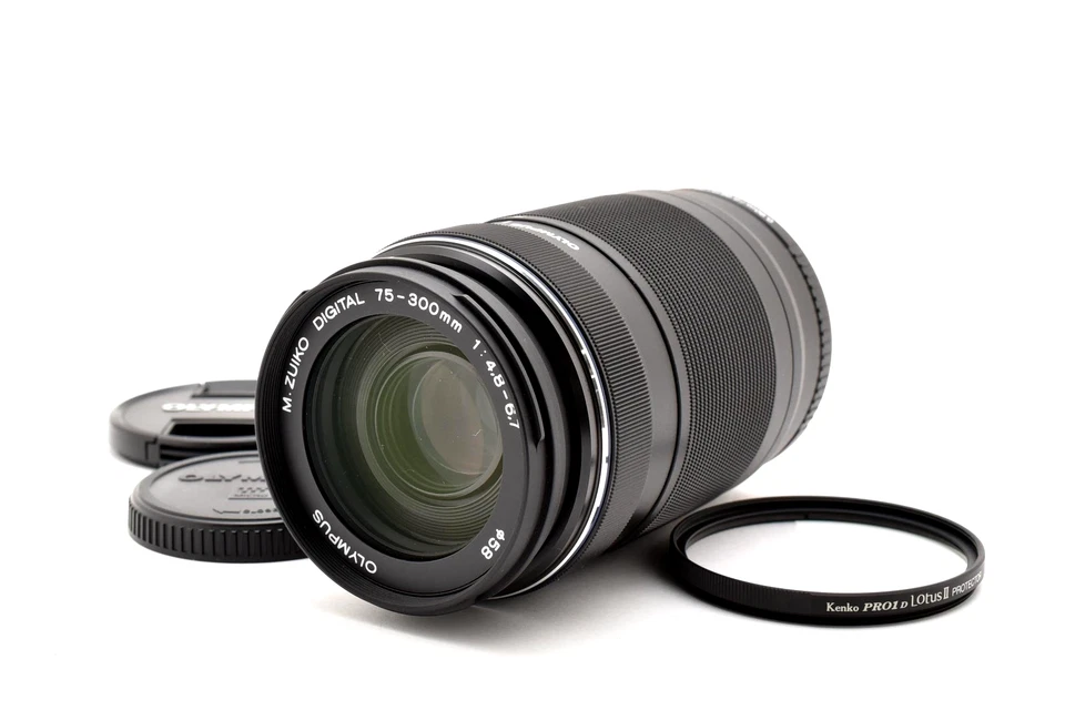 [Top MINT] Olympus M.Zuiko Digital 75-300mm F4.8-6.7 II ED MSC From JAPAN - Image 1 of 4