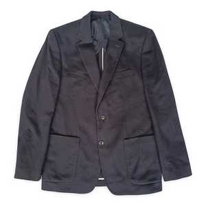 Reiss Navy Wool Polyester Cashmere Blend Blazer - Size 38 - Small - Picture 1 of 19