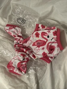 Hunde PJ’s Flamingo Print Unisex Schnitt, Hundeoverall super weich - Bild 1 von 6