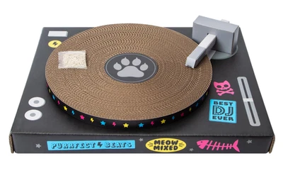 DJ Turntable Cat Scratcher New - Image 1 of 2