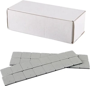 Pesas de rueda grises con adhesivo negro fuerte para coches camiones SUV moto - Imagen 1 de 4