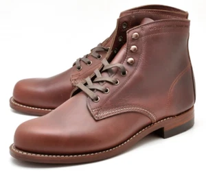 Wolverine 1000 Miles Men's Boots Plaint Toe Original Boots Rust W05299 US Men 8 - Picture 1 of 9
