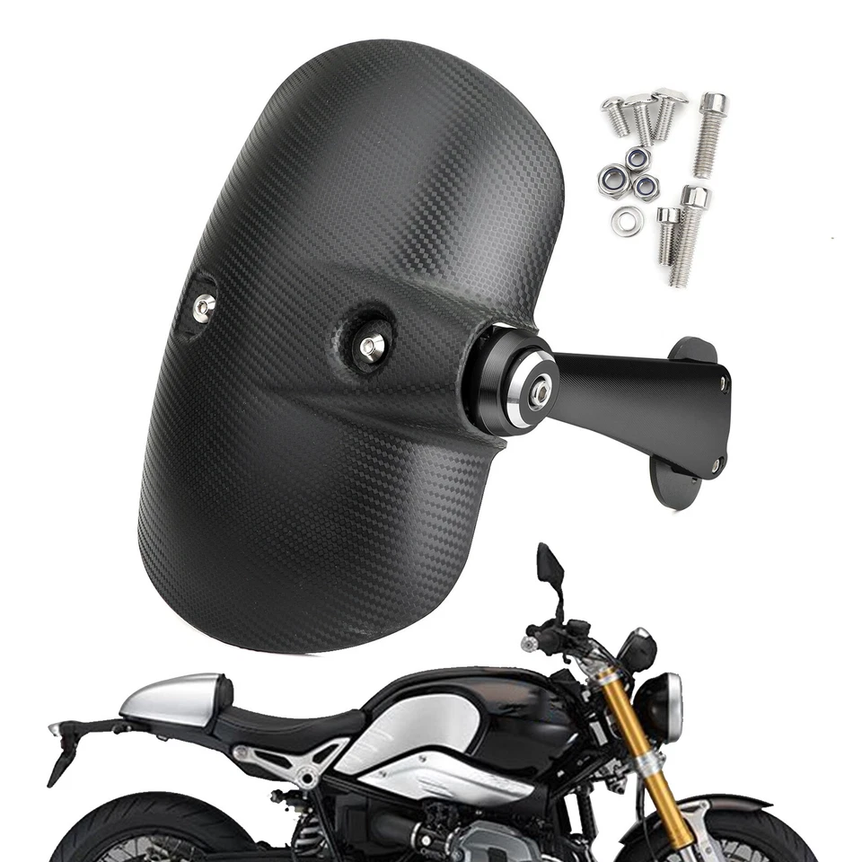 1x Motorcycle Rear Mudguard Tire Hugger Fender For BMW R NINE T 2014-2019 Black - Imagem 1 de 4