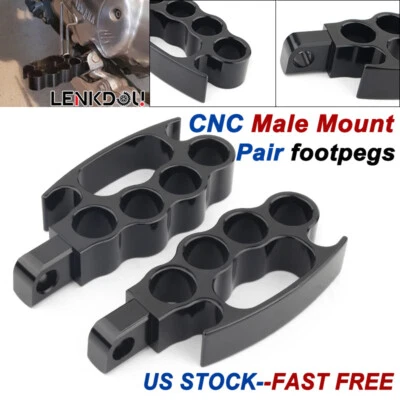 2 peças pinos de controle de voo para Harley V-Rod Sportster Dyna Softail Bobber EUA - Imagem 1 de 4