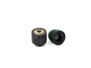 Bitspower water-exhaust fitting (Glorious Black) (2 PCS ) BPTA-EFW-V2-GB - Picture 1 of 2