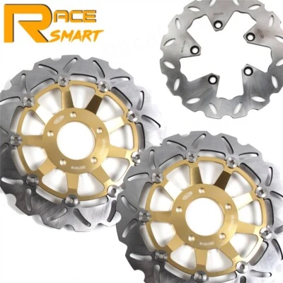 For Suzuki SV650 SV650S 1999 2000 2001 2002 Front Rear Brake Discs Rotors Disks - Image 1 of 4