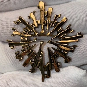 Eivind Hillestad Midnight Sun Pendant / Brooch Bronze Scandinavian Norway - Picture 1 of 6