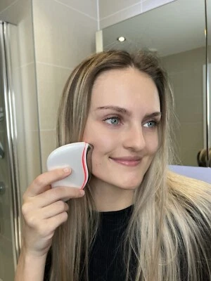 Face Massager Skin Tightening Beauty Device Gua Sha Stone Red Light Therapy Care