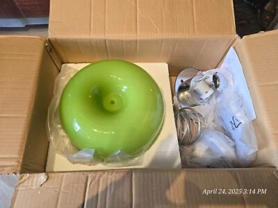 Eurofase 12894-017 Pop 2 Light 11" Wide Pendant or Flush Mount Light in Green - Image 1 of 4