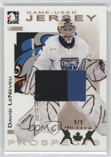2004-05 ITG Heroes and Prospects Gold Fall Expo 1/1 David LeNeveu #GUJ-6 2a8