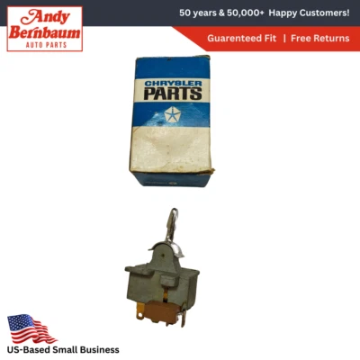 1968 Dodge Plymouth Polara Fury Monaco 3 Speed Wiper Switch 2864186 NOS - Image 1 of 4