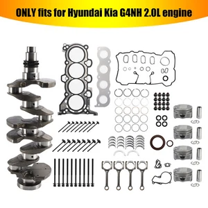 Kit de reconstrucción de revisión de motor G4NH 2,0 L cigüeñal con varillas para Hyundai Elantra T7 - Imagen 1 de 19