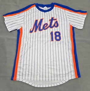 Camiseta deportiva Darryl Strawberry #18 New York Mets MLB SGA talla grande para hombre” - Imagen 1 de 9