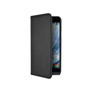 ETUI FOLIO A RABAT WIKO GETAWAY NOIR ECO-CUIR (PU) - Photo 1 sur 1