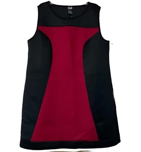 Torrid Black Widow Boycon Dress Size 3 Marvel By Her Universe Black Red New - Picture 1 of 9